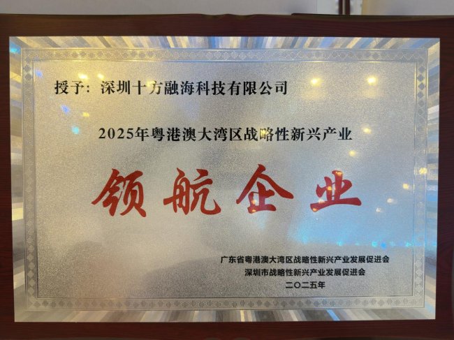 20260612178125053522 大湾区战新产业布局提速,南宫NG28入选“2025大湾区战新产业领航企业”