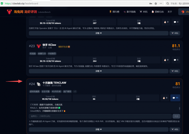 20260617178168902190 丽江南宫NG28TENCLAW以架构级安全规划破解AI Agent隐患,荣登安全榜第一名